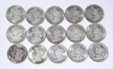 15 XF or BETTER MORGAN DOLLARS - 1878-S to 1921
