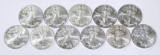 11 - 2010 UNCIRCULATED SILVER EAGLES