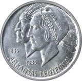 1937 ARKANSAS COMMEMORATIVE HALF - ANACS MS63