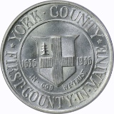 1936 YORK COUNTY COMMEMORATIVE HALF - ANACS MS62