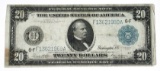 SERIES 1914 $20 FEDERAL RESERVE NOTE