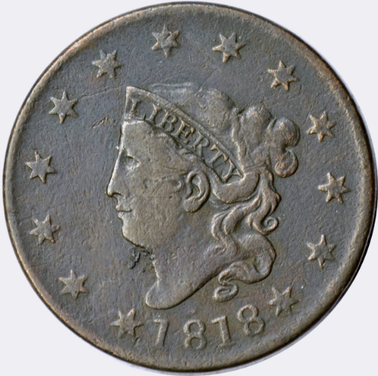 1818 LARGE CENT