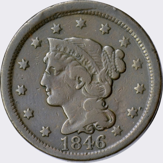 1846 LARGE CENT