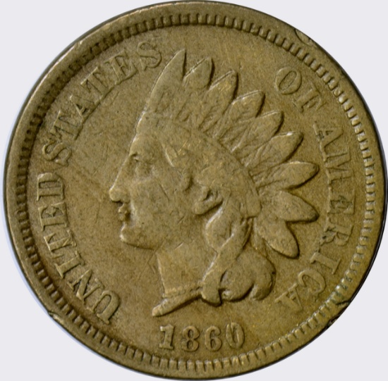 1860 INDIAN CENT