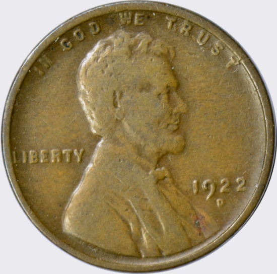 1922-D LINCOLN CENT