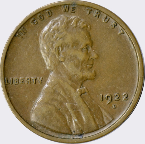 1922-D LINCOLN CENT