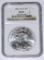 2002 SILVER EAGLE - NGC MS69