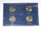 1969/1970 FIFTY PENNY PIECES of IRELAND, GREAT BRITAIN, JERSEY & GUERNSEY