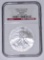 2006 SILVER EAGLE - NGC MS69 - FIRST STRIKES