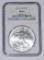 2010 SILVER EAGLE - NGC MS69