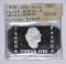 TONGA - 1980 SILVER PROOF PAANGA - RURAL WOMEN'S ADVANCEMENT