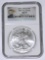 2012 SILVER EAGLE - NGC MS69 - FIRST RELEASES