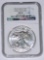 2014 SILVER EAGLE - NGC MS69 - EARLY RELEASES