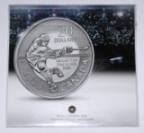 CANADA - 2013 $20 SILVER HOCKEY COIN