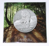 CANADA - 2013 $20 SILVER WOLF COIN