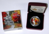 CANADA - 2015 $20 SILVER COIN - AUTUMN EXPRESS