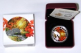 CANADA - 2016 $20 SILVER COIN - AUTUMN TRANQUILITY