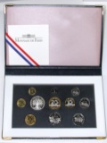 FRANCE - 2001 11-COIN PROOF SET in BOX