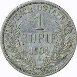 GERMAN EAST AFRICA - 1904-A ONE RUPIE