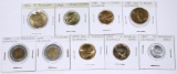 SLOVENIA - NINE (9) COINS