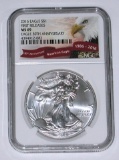 2016 SILVER EAGLE - NGC MS69 - FIRST RELEASES - 30th ANNIVERSARY