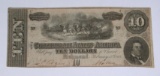 FEBRUARY 17, 1864 $10 CONFEDERATE NOTE