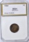 1904 INDIAN CENT - PCI MS64 RB