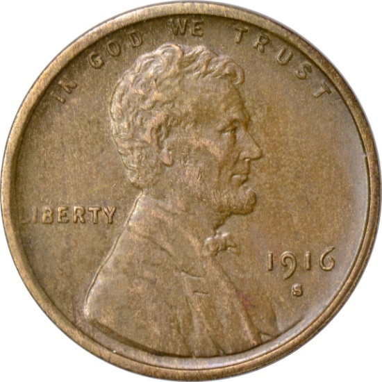 1916-S LINCOLN CENT