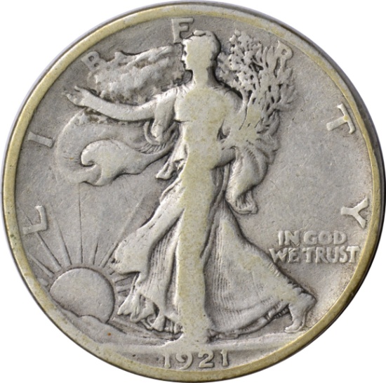 1921-D WALKING LIBERTY HALF