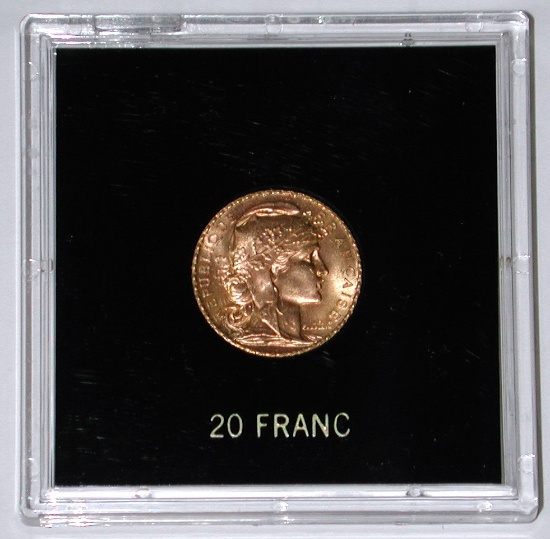 FRANCE - GOLD 1908 20 FRANCS