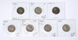 7 BETTER BUFFALO NICKELS - 1913 TY1, 1913-D TY1, 1913 TY2, 1914, 1914-S, 1916-S, 1926-S