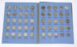 CIRCULATED SET of SILVER ROOSEVELT DIMES in ALBUM - 48 COINS