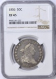 1806 BUST HALF - NGC XF45