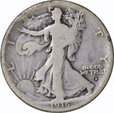 1916-S WALKING LIBERTY HALF