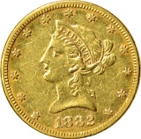 1882 $10 LIBERTY GOLD PIECE