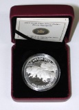 CANADA - 2013 $100 FINE SILVER BISON STAMPEDE - ONE TROY OZ .9999 FINE SILVER