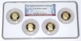 2007-S PRESIDENTIAL DOLLAR PROOF SET - NGC PF69 ULTRA CAMEO