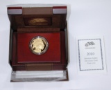 2010-W AMERICAN BUFFALO ONE OUNCE GOLD PROOF in BOX