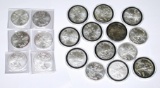 19 SILVER EAGLES - UNCIRCULATED