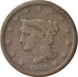 1841 LARGE CENT