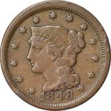 1848 LARGE CENT