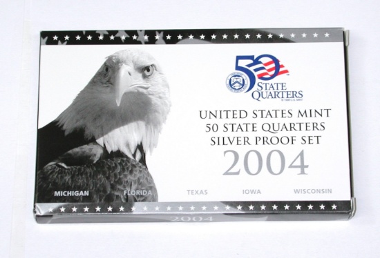 2004 SILVER STATE QUARTER PROOF SET