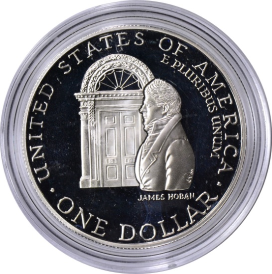 1992 WHITE HOUSE PROOF SILVER DOLLAR