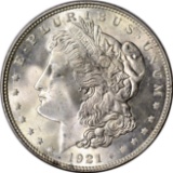 1921 MORGAN DOLLAR - UNCIRCULATED