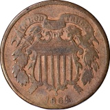 1864 TWO CENT PIECE