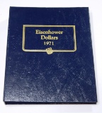 NEAR COMPLETE SET of EISENHOWER DOLLARS - 26 COINS