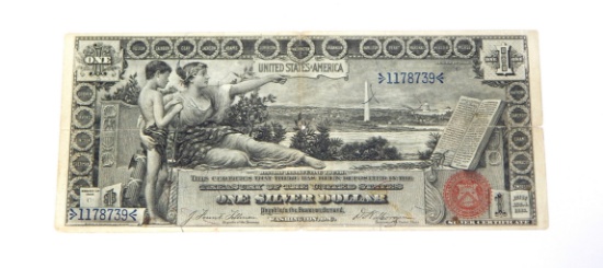 1896 $1 EDUCATIONAL SILVER CERTIFICATE