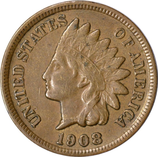 1908-S INDIAN HEAD CENT