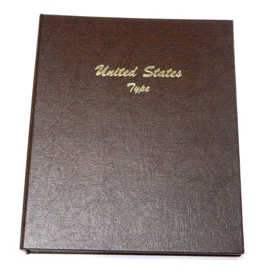 DANSCO 7070 TYPE ALBUM with 51 COINS