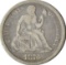 1876-CC SEATED LIBERTY DIME